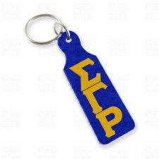 Sigma Gamma Rho Mirror Mini Paddle Shaped Keychain