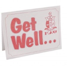 Kappa Alpha Psi Get Well Card