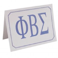 Phi Beta Sigma Greek Letters Card