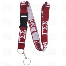 Gamma Sigma Sigma Woven Lanyard