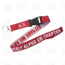 Delta Sigma Theta   Absolutely Alpha Chi Chapter Lanyard