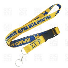 Sigma Gamma Rho   Alpha Beta Chapter Lanyard