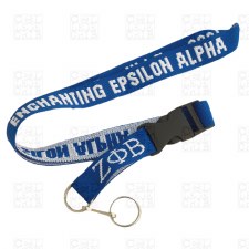 Zeta Phi Beta   Enchanting Epsilon Alpha Chapter Lanyard