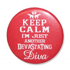 Delta Sigma Theta Keep Calm Button