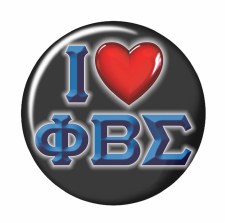 Phi Beta Sigma I Love Button