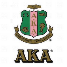 Alpha Kappa Alpha Crest Decal