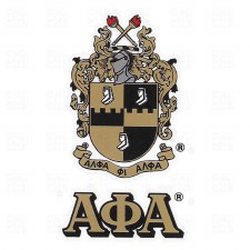 Alpha Phi Alpha Crest Decal