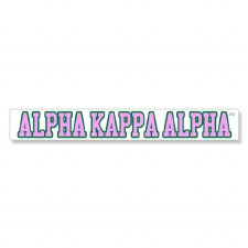 Alpha Kappa Alpha Long Decal