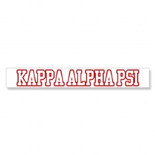 Kappa Alpha Psi Long Decal