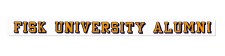 Fisk University Alumni Long Decal