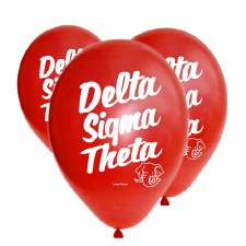 Delta Sigma Theta Balloons (3 Pack)