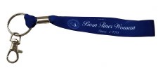 Zeta Phi Beta Ribbon Keychain