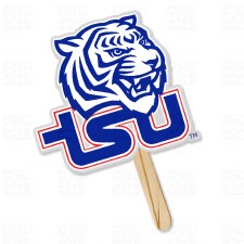 Tennessee State University Tiger Mascot Hand Fan