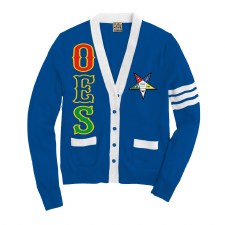 Order of the Eastern Star Varsity Cardigan