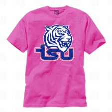 Tennessee State University Sports Team Mascot and Letters Logo T-Shirt