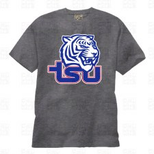 Tennessee State University Sports Team Mascot and Letters Logo T-Shirt