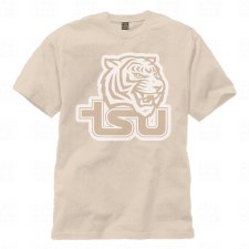 Tennessee State University Sports Team Mascot and Letters Logo T-Shirt