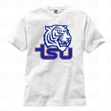 Tennessee State University Sports Team Mascot and Letters Logo T-Shirt