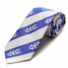 Phi Beta Sigma Greek Letters Necktie