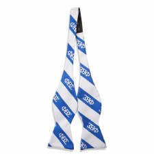 Phi Beta Sigma Greek Letters Bowtie & Hankerchief Set