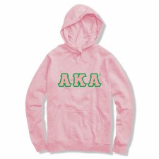 Alpha Kappa Alpha Applique Letters Hoodie