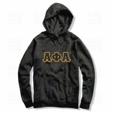 Alpha Phi Alpha Applique Letters Hoodie