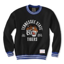 Tennessee State University Embroidered Tiger Mascot Crewneck