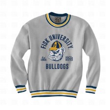 Fisk Embroidered Bulldog Sweatshirt