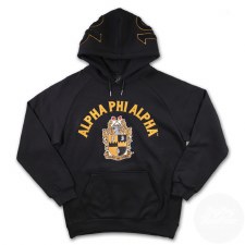 Alpha Phi Alpha Chenille Letters, Crest & Founding Year Pullover Hoodie