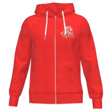 Tennessee State University Sports Team Logo Fleece Zip Up Hoodie