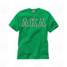 Alpha Kappa Alpha Applique Letters Tee