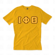 Iota Phi Theta Applique Letters Tee