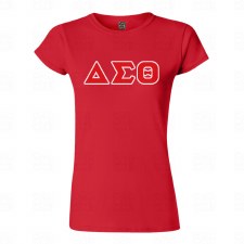 Delta Sigma Theta Fitted Applique Tee