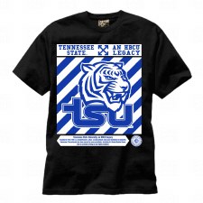 Tennessee State University Tiger Mascot Caution Tee