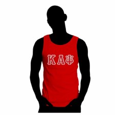 Kappa Alpha Psi Applique Letter Tank