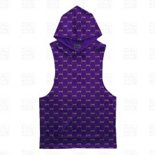 Omega Psi Phi  Hooded Muscle Tanktop