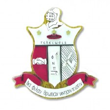 Kappa Alpha Psi Glazed Wall Shield