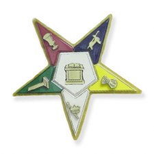 Order of the Eastern Star Glazed Wall Shield