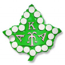 Alpha Kappa Alpha Wooden Ivy Leaf Wall Art