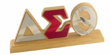 Delta Sigma Theta Acrylic Letters Desk Topper