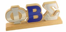 Phi Beta Sigma Acrylic Letters Desk Topper