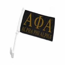 Alpha Phi Alpha Car Flag