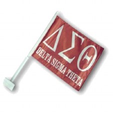 Delta Sigma Theta Car Flag