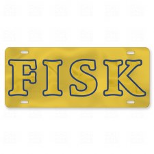 Fisk University Mirror Car Tag