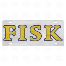 Fisk University Mirror Car Tag