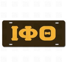 Iota Phi Theta Old School Car Tag