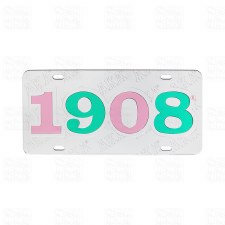 Alpha Kappa Alpha Etched Year Tag