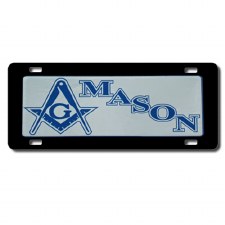 Mason Domed Crest Car Tag