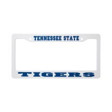 Tennessee State University Plastic Tiger Car Tag Frame