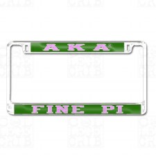 Alpha Kappa Alpha   Fine Pi Chapter Tag Frame